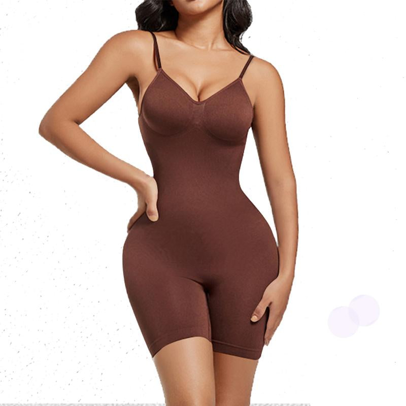 Women New Fabric Silm Body Shaper Bodysuit Cotton Clothes Comfort Fit Shapewear Womenswear Nylon Casual Day Gym Short Short Sleeve Sleeve Slimming Underwear Lady