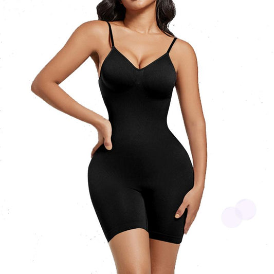 Women New Fabric Silm Body Shaper Bodysuit Cotton Clothes Comfort Fit Shapewear Womenswear Nylon Casual Day Gym Short Short Sleeve Sleeve Slimming Underwear Lady