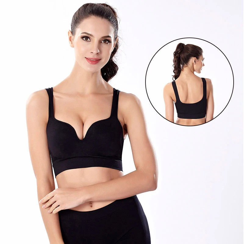 Bras for Women plus Size Bra Push up Bralette Seamless Women Underwear Padded Bra Brassiere Wireless Sports Vest