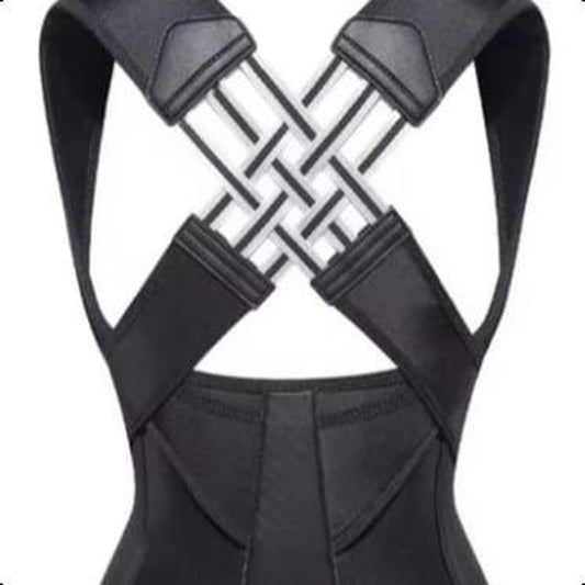 Waist Trainer Correct Bad Posture Help and Hunchback Unisex Posture Enhancer Back Support Posture Correction Shoulder Belt Correction Vest for Home Office